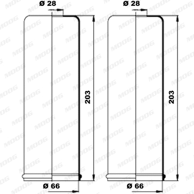 Bellow Kit, steering