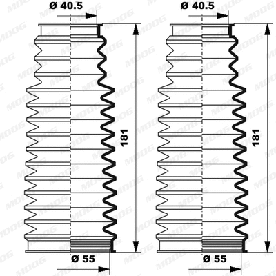 Bellow Kit, steering