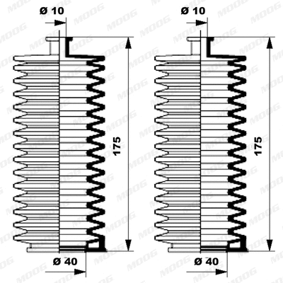 Bellow Kit, steering