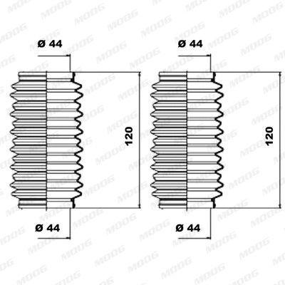 Bellow Kit, steering