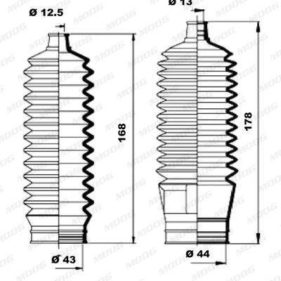 Bellow Kit, steering