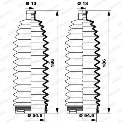 Bellow Kit, steering