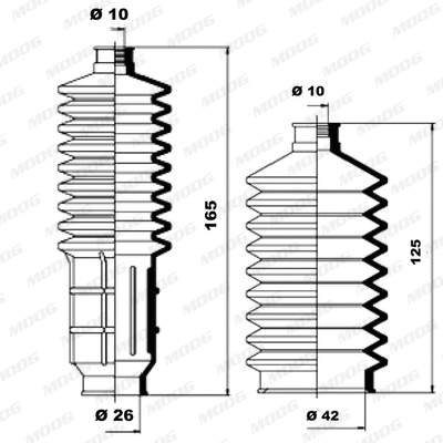 Bellow Kit, steering