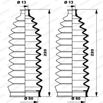 Bellow Kit, steering