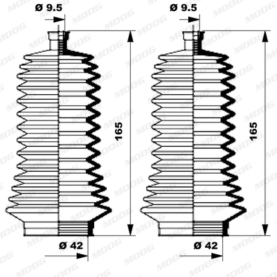 Bellow Kit, steering