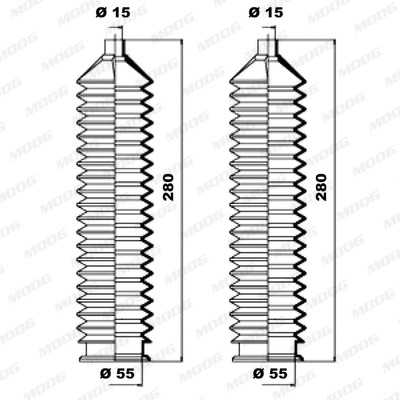Bellow Kit, steering
