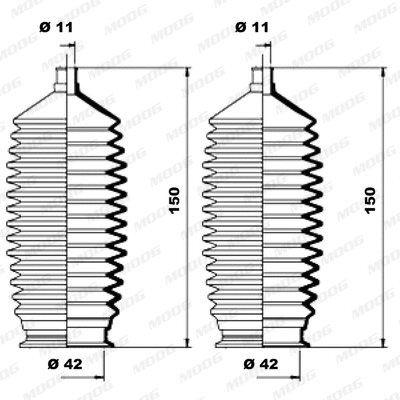 Bellow Kit, steering