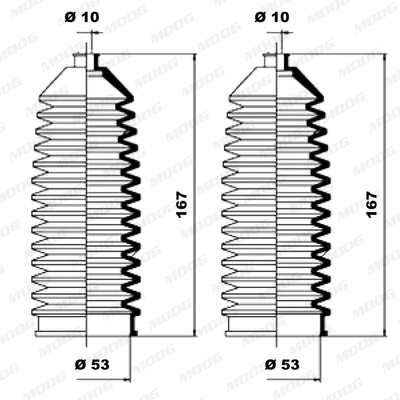 Bellow Kit, steering