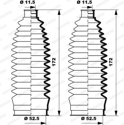 Bellow Kit, steering
