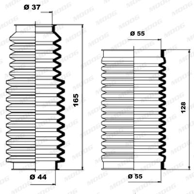 Bellow Kit, steering