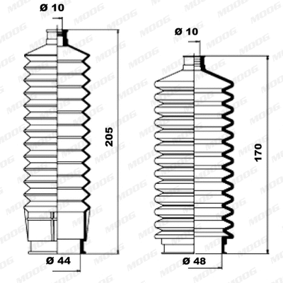 Bellow Kit, steering