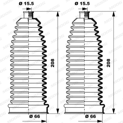Bellow Kit, steering