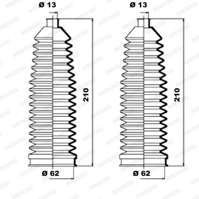 Bellow Kit, steering