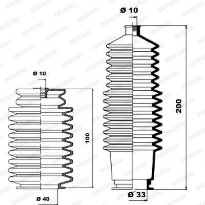 Bellow Kit, steering