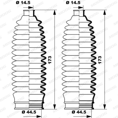 Bellow Kit, steering