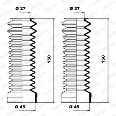 Bellow Kit, steering