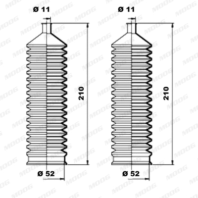 Bellow Kit, steering