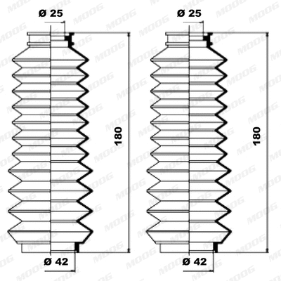 Bellow Kit, steering