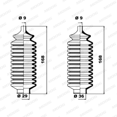 Bellow Kit, steering
