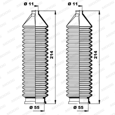 Bellow Kit, steering