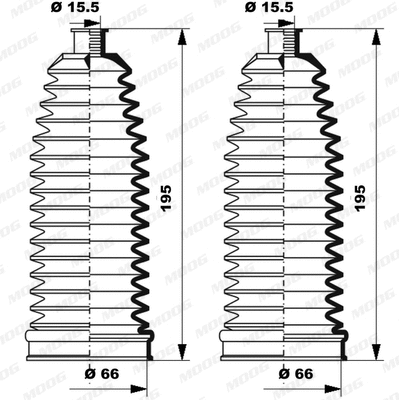 Bellow Kit, steering