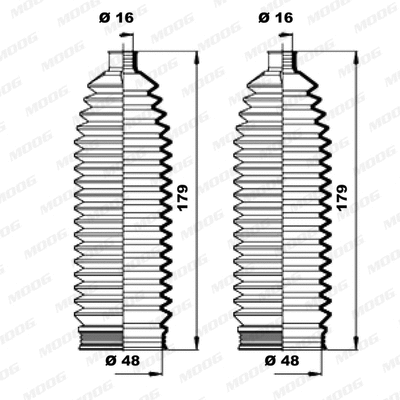Bellow Kit, steering