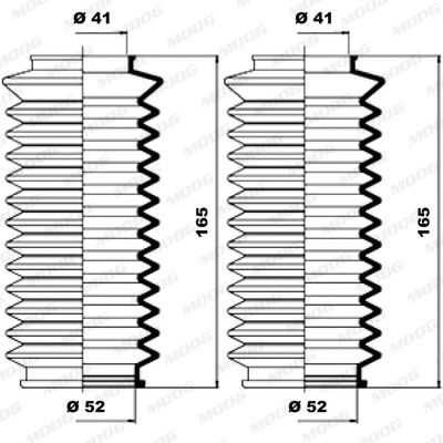 Bellow Kit, steering