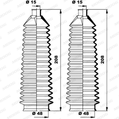 Bellow Kit, steering