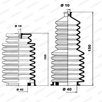 Bellow Kit, steering