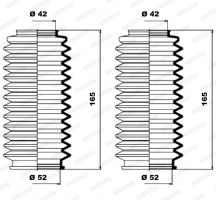 Bellow Kit, steering