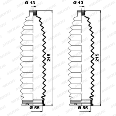 Bellow Kit, steering
