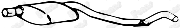 Centre Muffler (617555)