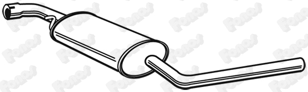 Centre Muffler (616601)
