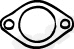Gasket, exhaust pipe (80204)