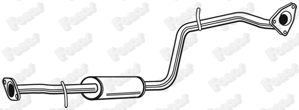 Centre Muffler (612437)