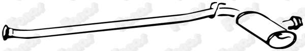 Centre Muffler (611107)
