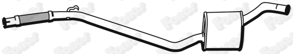 Centre Muffler (610243)