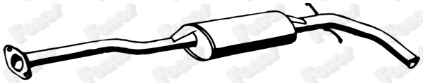Centre Muffler (615364)