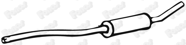 Centre Muffler (631015)