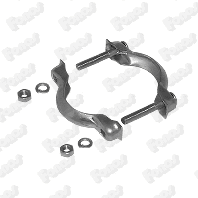Clamping Piece, exhaust system