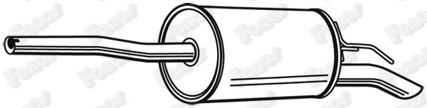 Rear Muffler (23819)