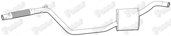 Centre Muffler (610569)