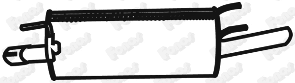 Rear Muffler (617776)