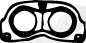 Gasket, exhaust pipe (81175)