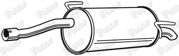 Rear Muffler