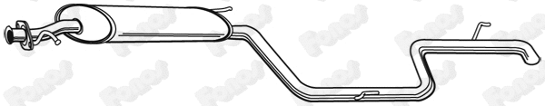 Rear Muffler (618383)