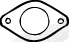 Gasket, exhaust pipe (81165)