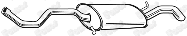 Rear Muffler (610690)