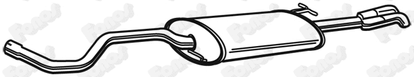 Rear Muffler (610528)