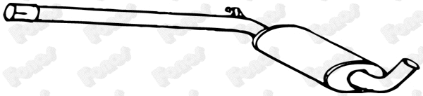 Centre Muffler (610214)